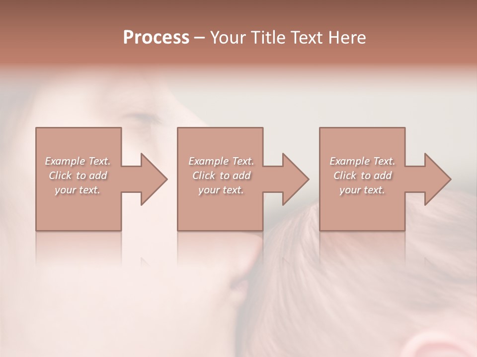 Mother And Baby PowerPoint Template