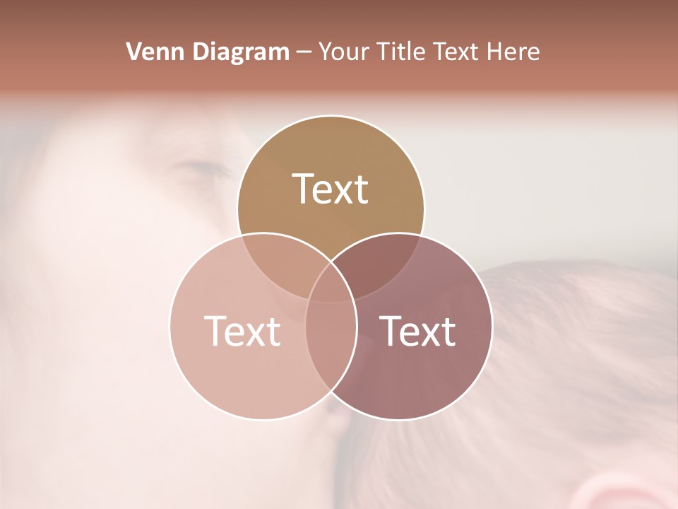 Mother And Baby PowerPoint Template