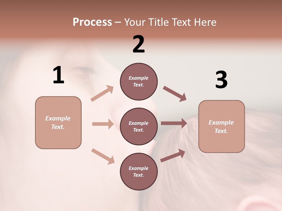 Mother And Baby PowerPoint Template