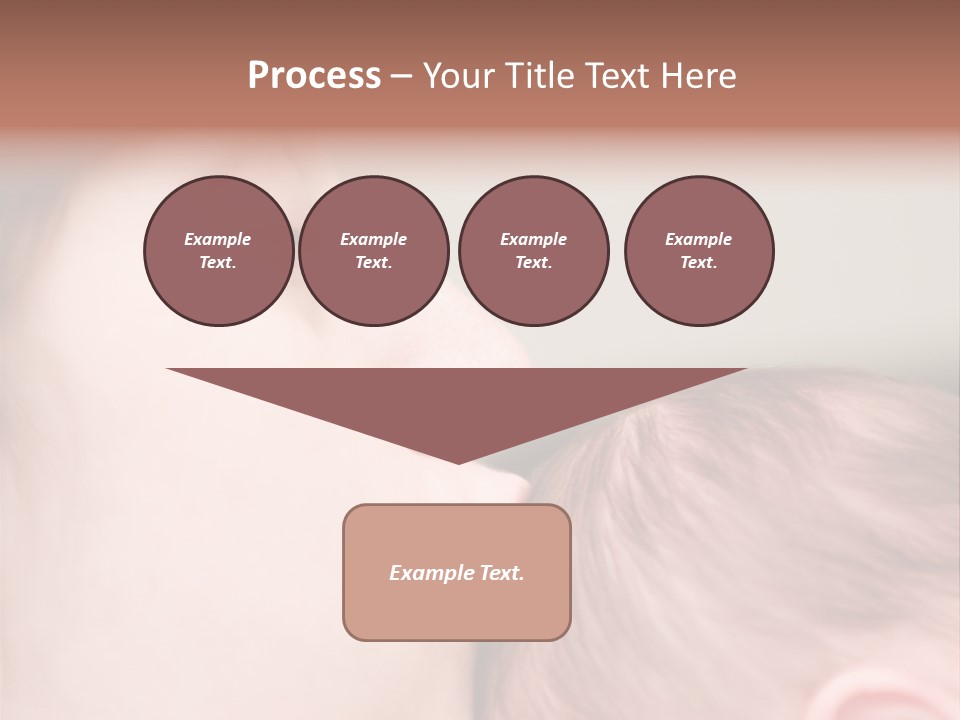 Mother And Baby PowerPoint Template