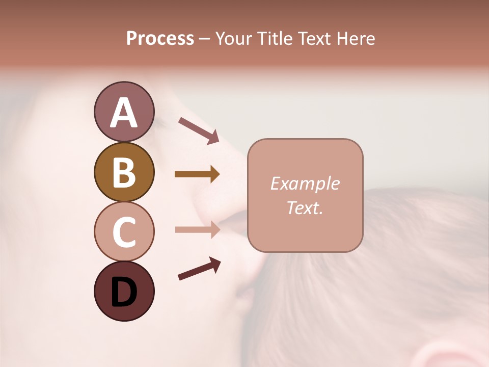 Mother And Baby PowerPoint Template