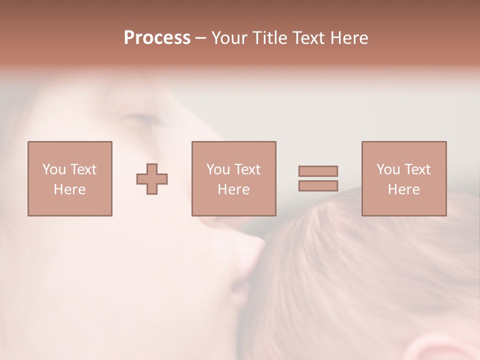 Mother And Baby PowerPoint Template