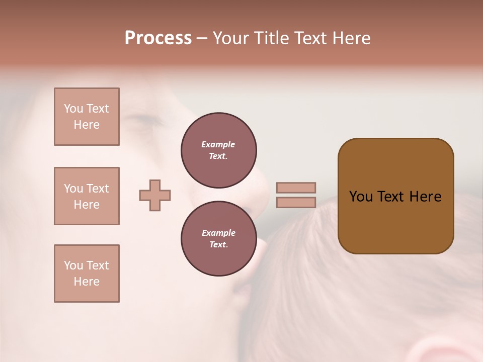 Mother And Baby PowerPoint Template