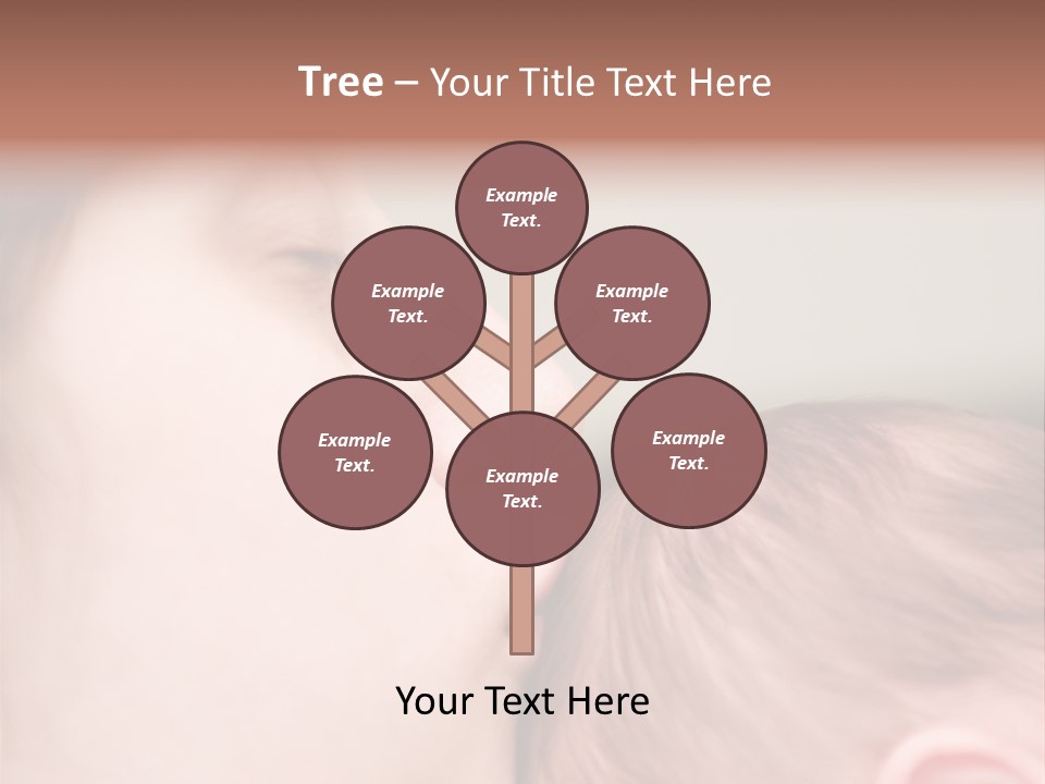 Mother And Baby PowerPoint Template