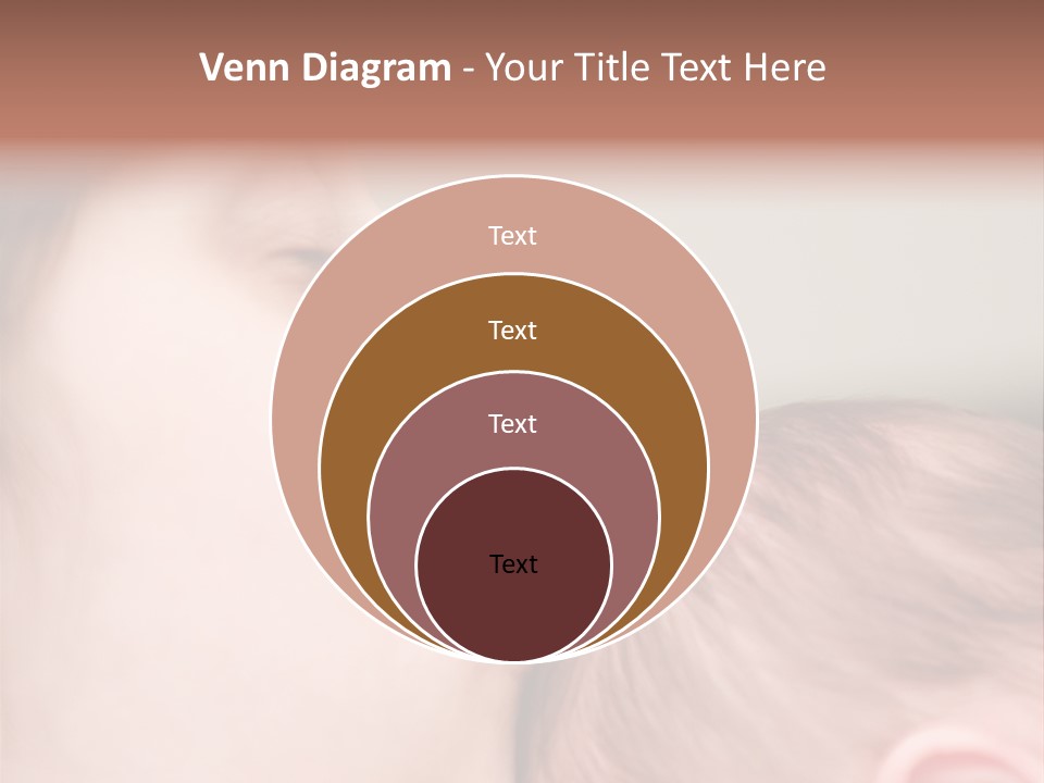 Mother And Baby PowerPoint Template