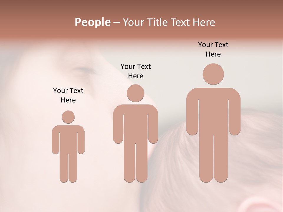 Mother And Baby PowerPoint Template