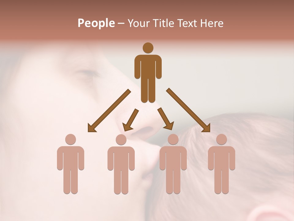 Mother And Baby PowerPoint Template