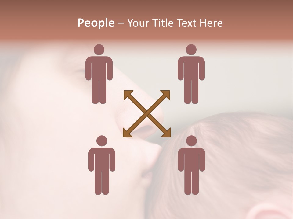 Mother And Baby PowerPoint Template