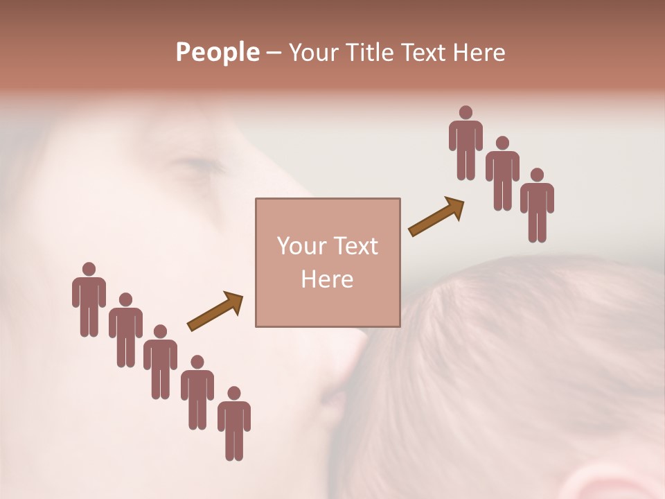 Mother And Baby PowerPoint Template