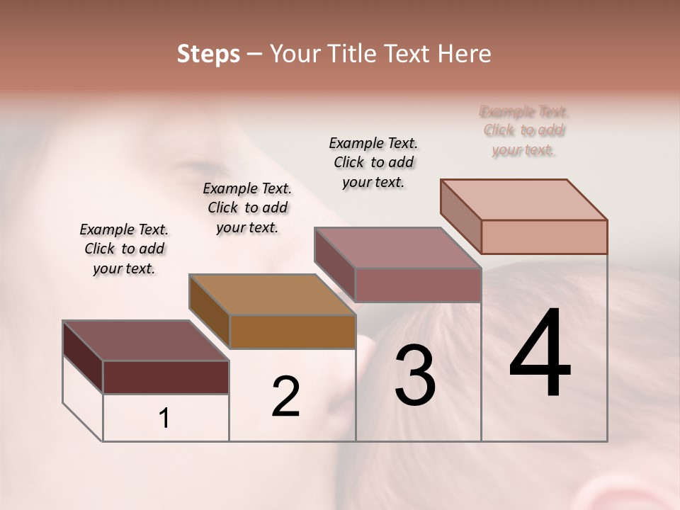 Mother And Baby PowerPoint Template