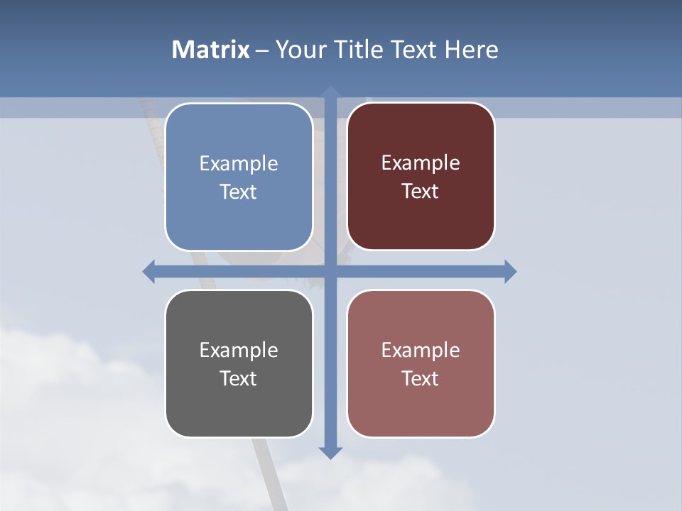 A Man Is Doing A High Jump On A Pole PowerPoint Template