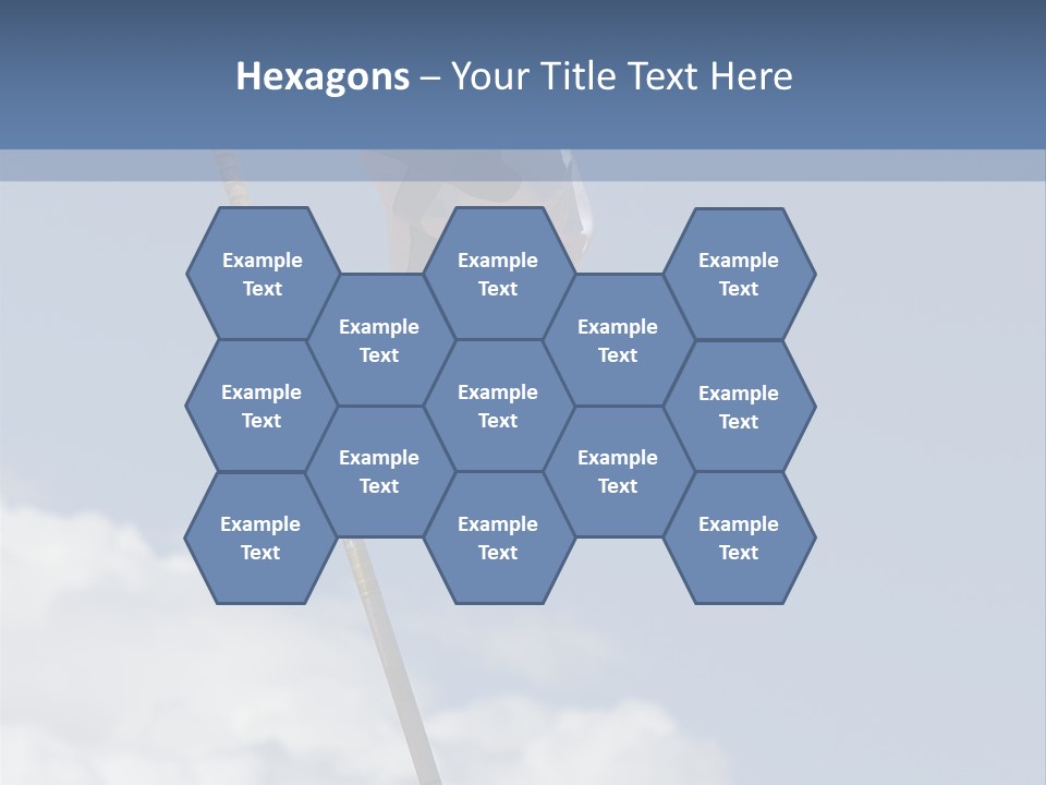 A Man Is Doing A High Jump On A Pole PowerPoint Template