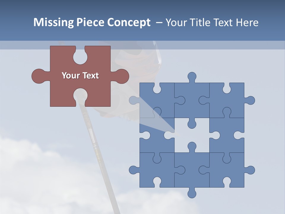 A Man Is Doing A High Jump On A Pole PowerPoint Template