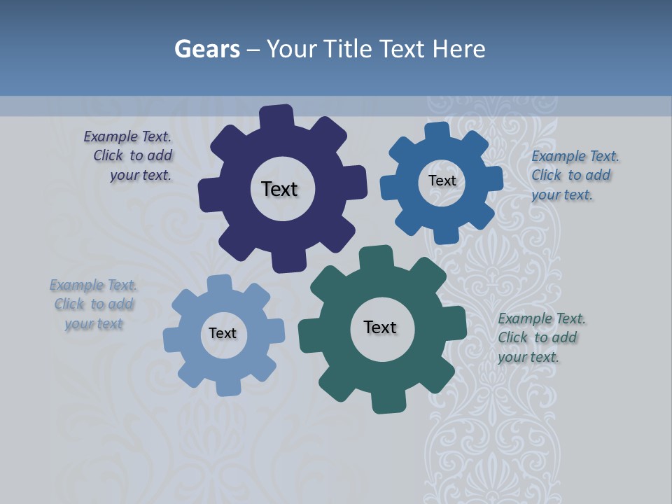 Ornamental Border. Pattern Can Be Easily Repeated Until Desired Length. Stock Vector Illustration: PowerPoint Template