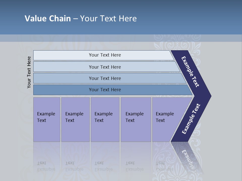 Ornamental Border. Pattern Can Be Easily Repeated Until Desired Length. Stock Vector Illustration: PowerPoint Template