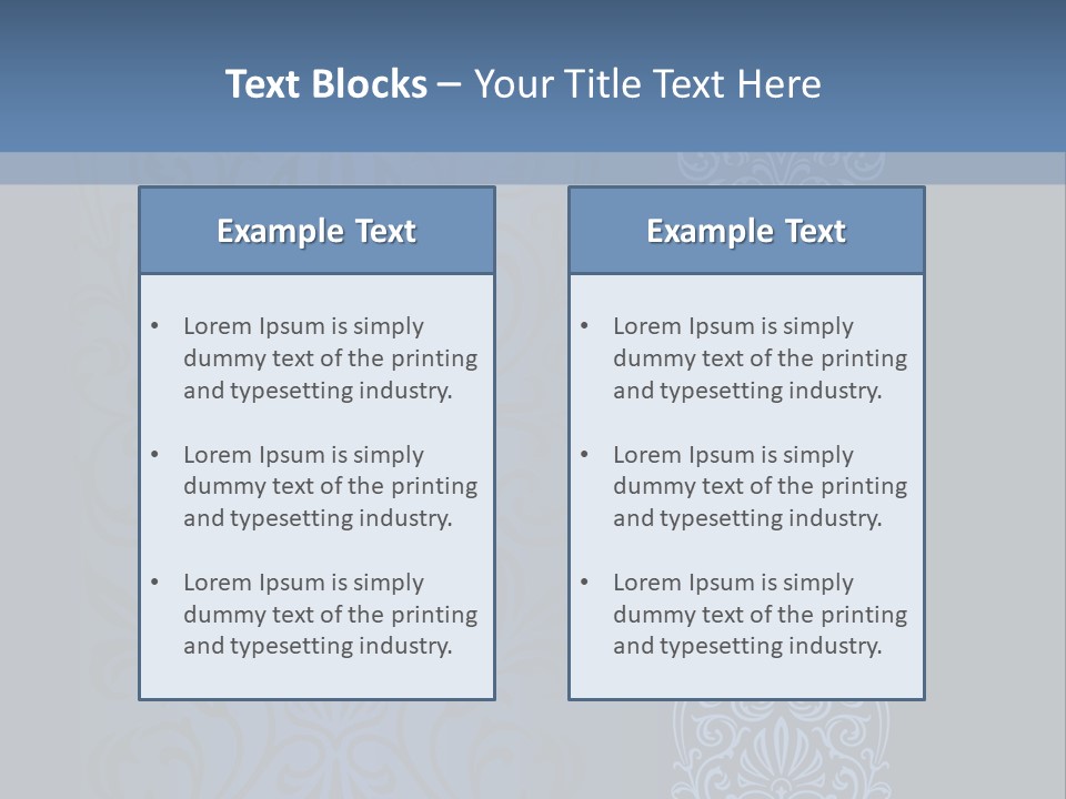 Ornamental Border. Pattern Can Be Easily Repeated Until Desired Length. Stock Vector Illustration: PowerPoint Template