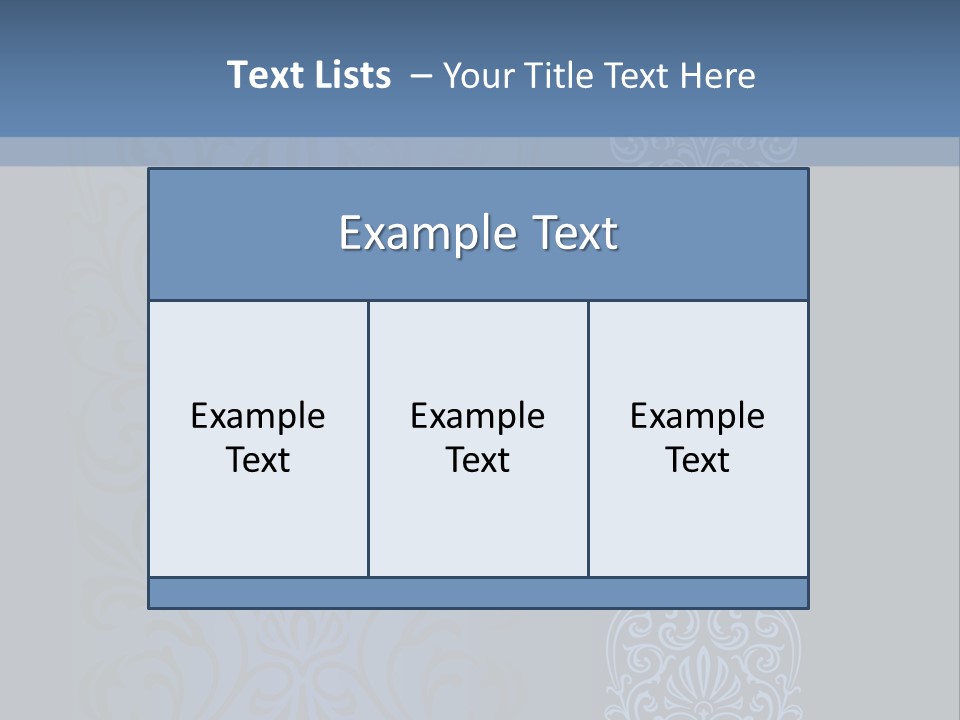 Ornamental Border. Pattern Can Be Easily Repeated Until Desired Length. Stock Vector Illustration: PowerPoint Template