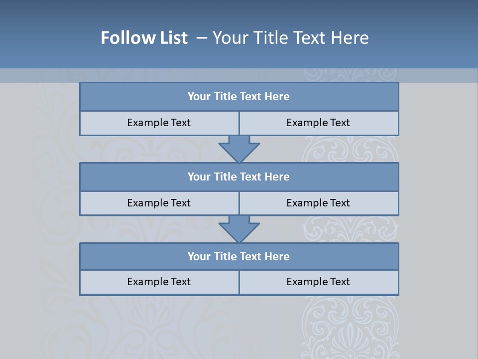 Ornamental Border. Pattern Can Be Easily Repeated Until Desired Length. Stock Vector Illustration: PowerPoint Template