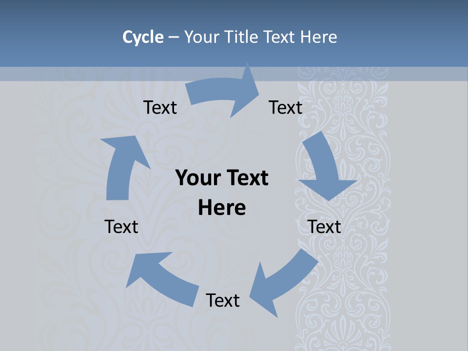 Ornamental Border. Pattern Can Be Easily Repeated Until Desired Length. Stock Vector Illustration: PowerPoint Template