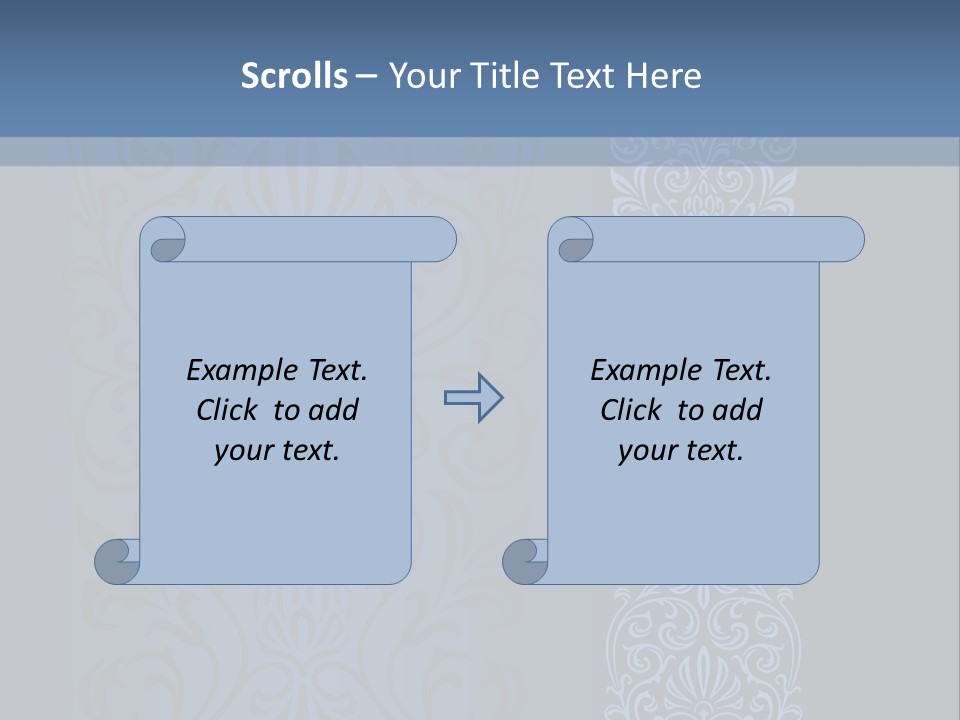 Ornamental Border. Pattern Can Be Easily Repeated Until Desired Length. Stock Vector Illustration: PowerPoint Template