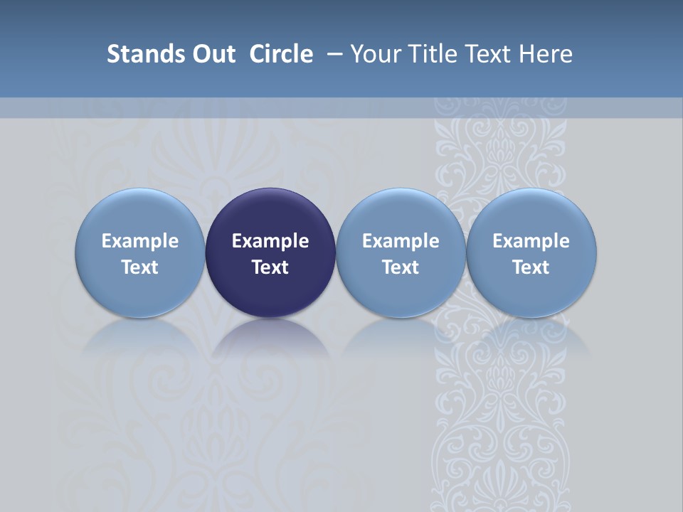 Ornamental Border. Pattern Can Be Easily Repeated Until Desired Length. Stock Vector Illustration: PowerPoint Template