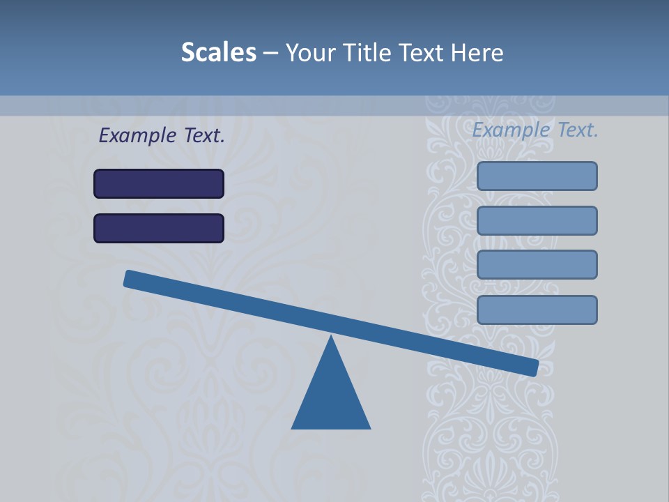 Ornamental Border. Pattern Can Be Easily Repeated Until Desired Length. Stock Vector Illustration: PowerPoint Template