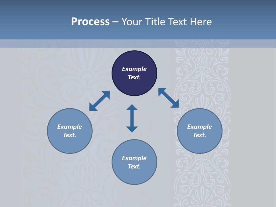 Ornamental Border. Pattern Can Be Easily Repeated Until Desired Length. Stock Vector Illustration: PowerPoint Template