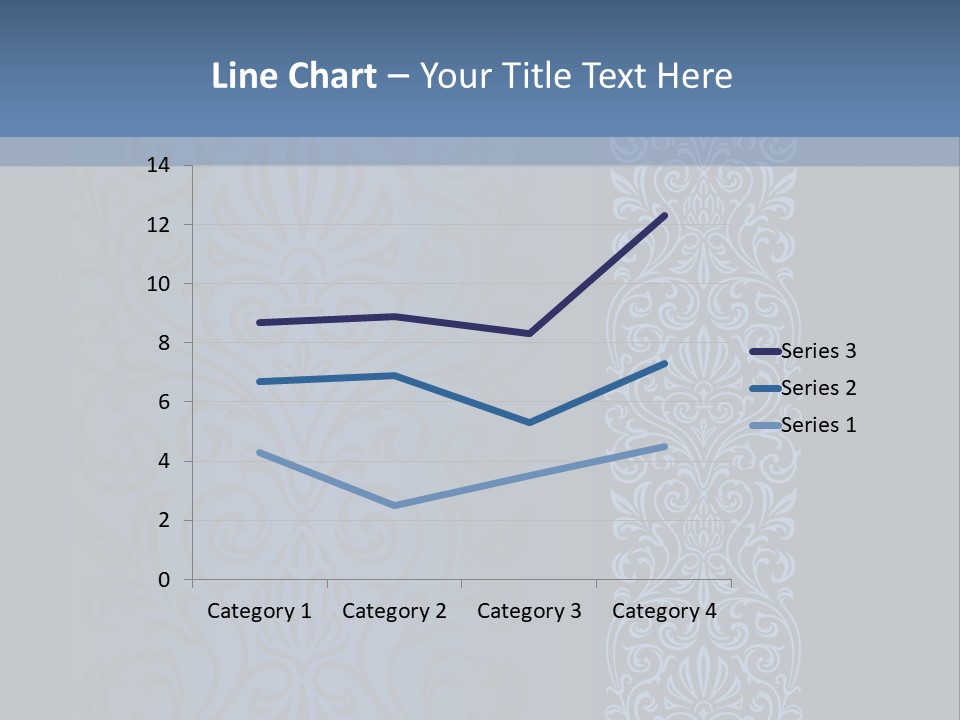 Ornamental Border. Pattern Can Be Easily Repeated Until Desired Length. Stock Vector Illustration: PowerPoint Template
