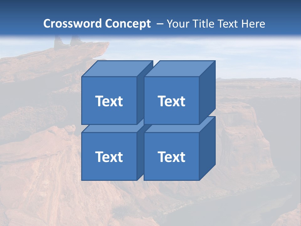 Grand Canyon Overlook PowerPoint Template