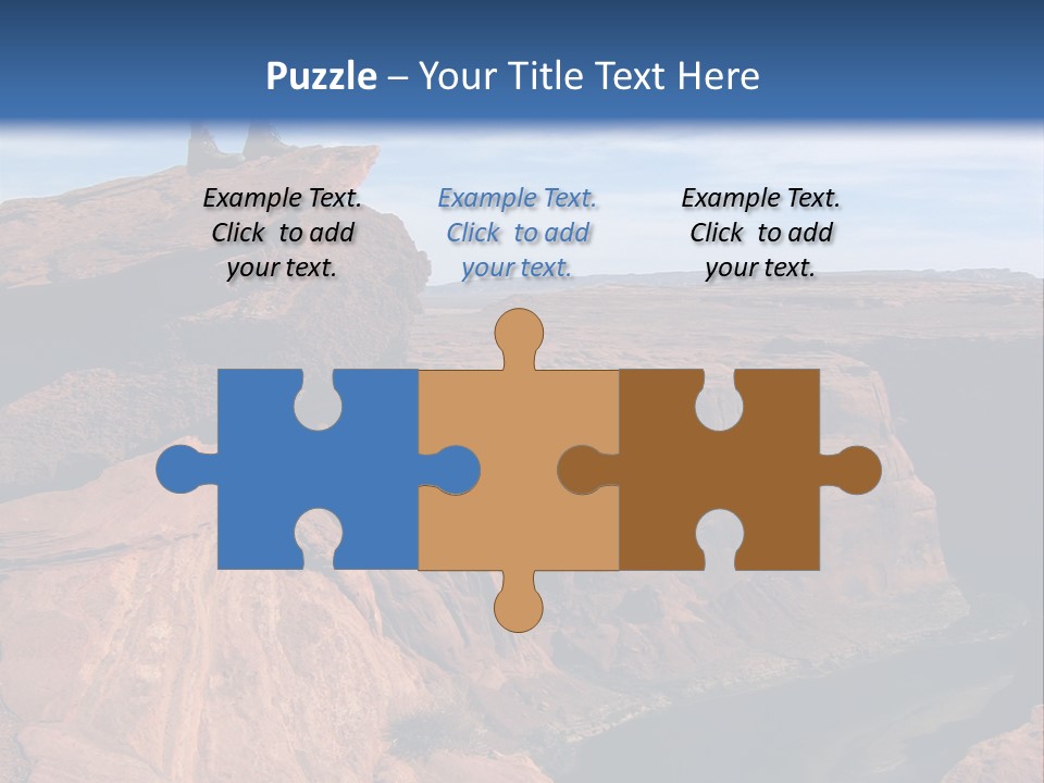 Grand Canyon Overlook PowerPoint Template