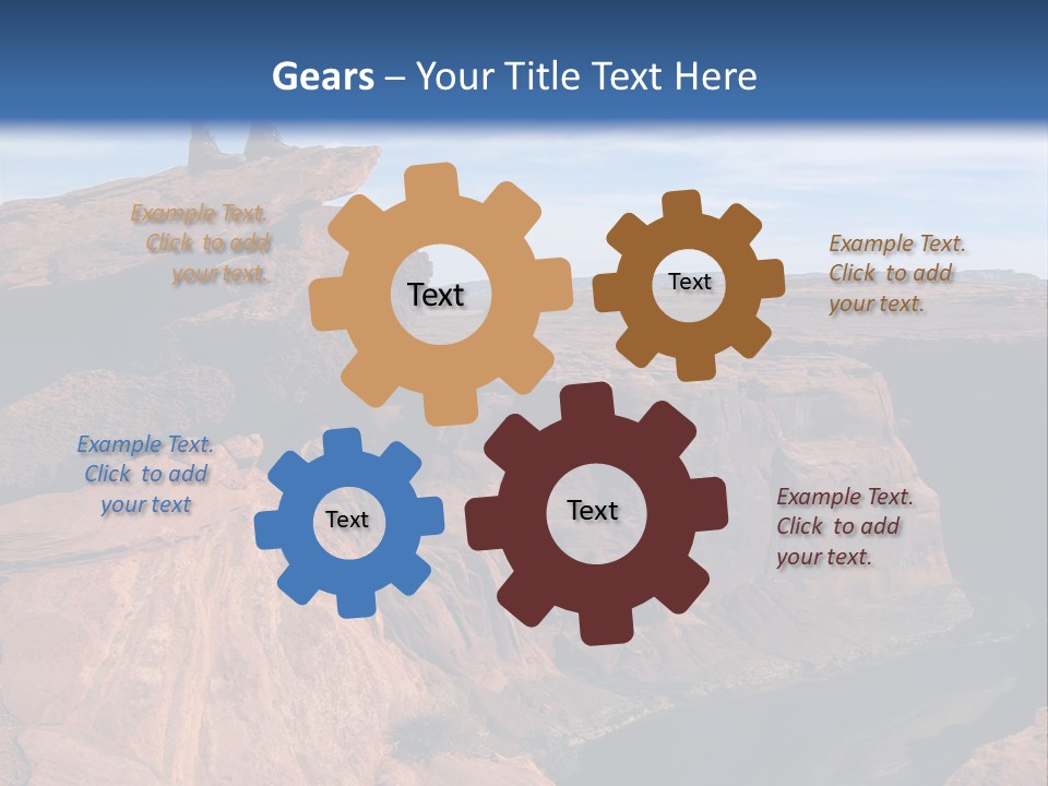 Grand Canyon Overlook PowerPoint Template