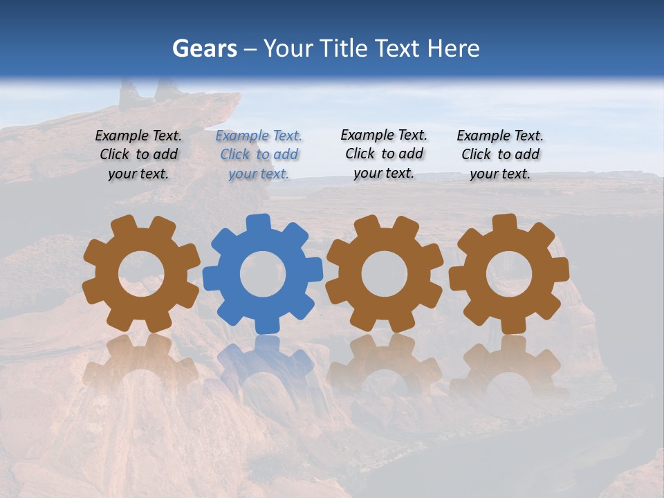 Grand Canyon Overlook PowerPoint Template