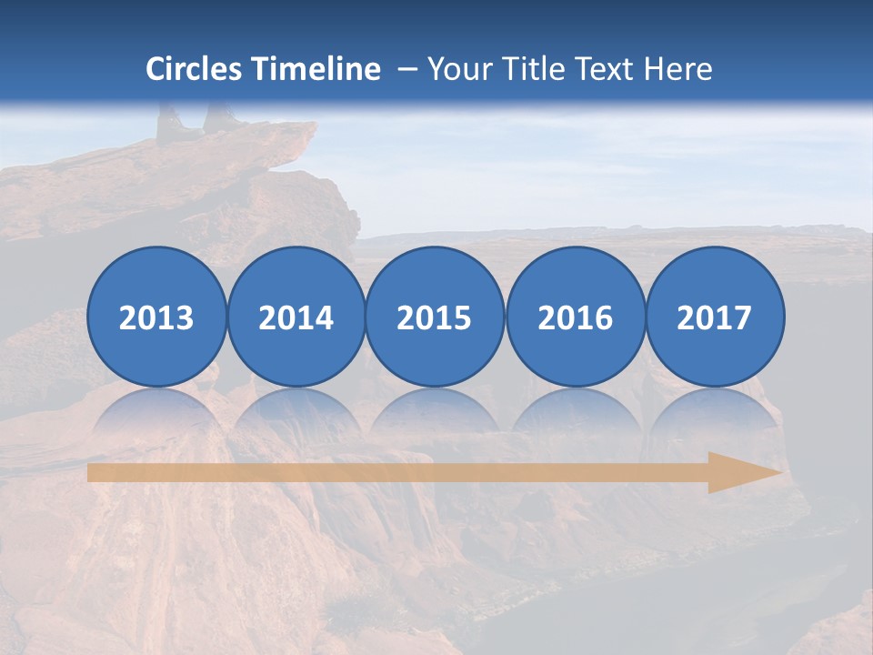 Grand Canyon Overlook PowerPoint Template