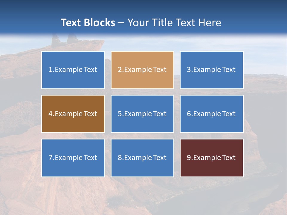 Grand Canyon Overlook PowerPoint Template