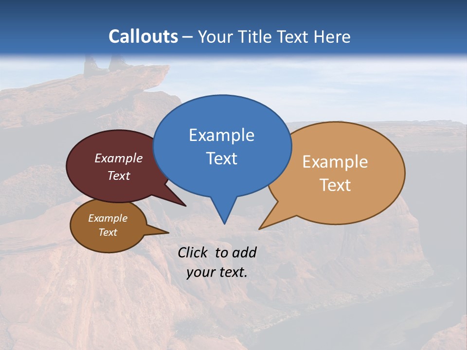 Grand Canyon Overlook PowerPoint Template