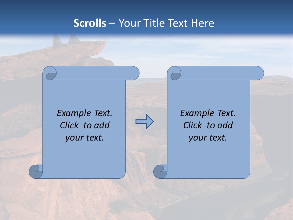 Grand Canyon Overlook PowerPoint Template