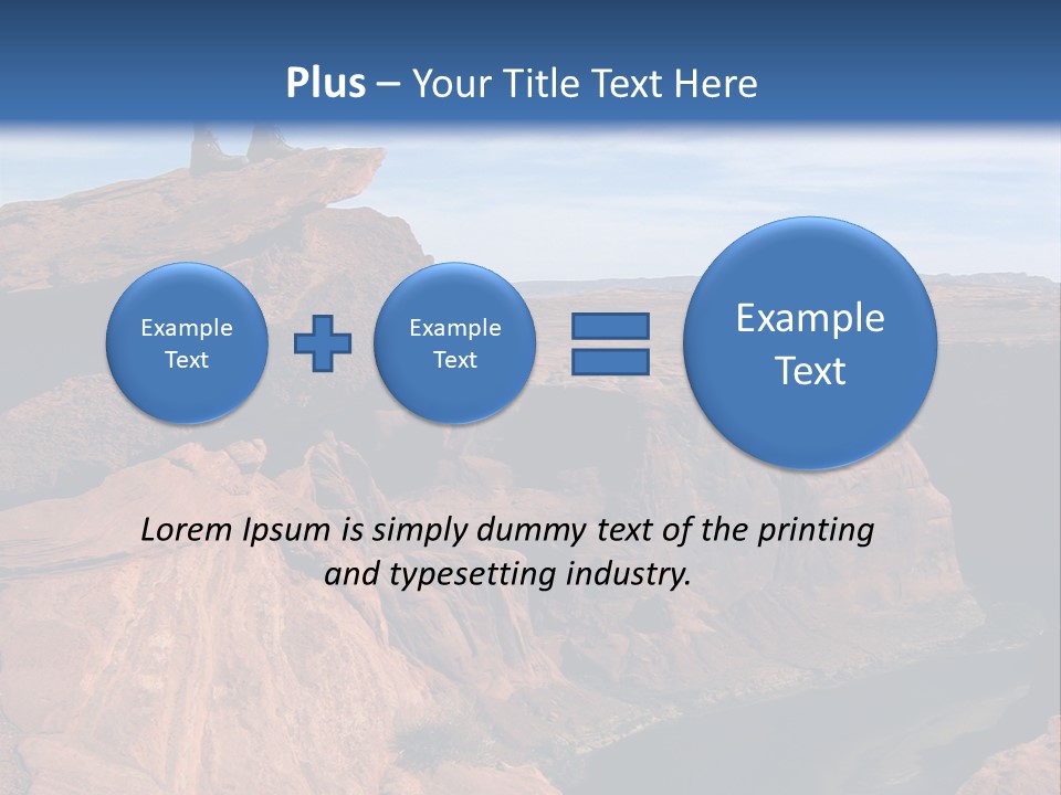 Grand Canyon Overlook PowerPoint Template