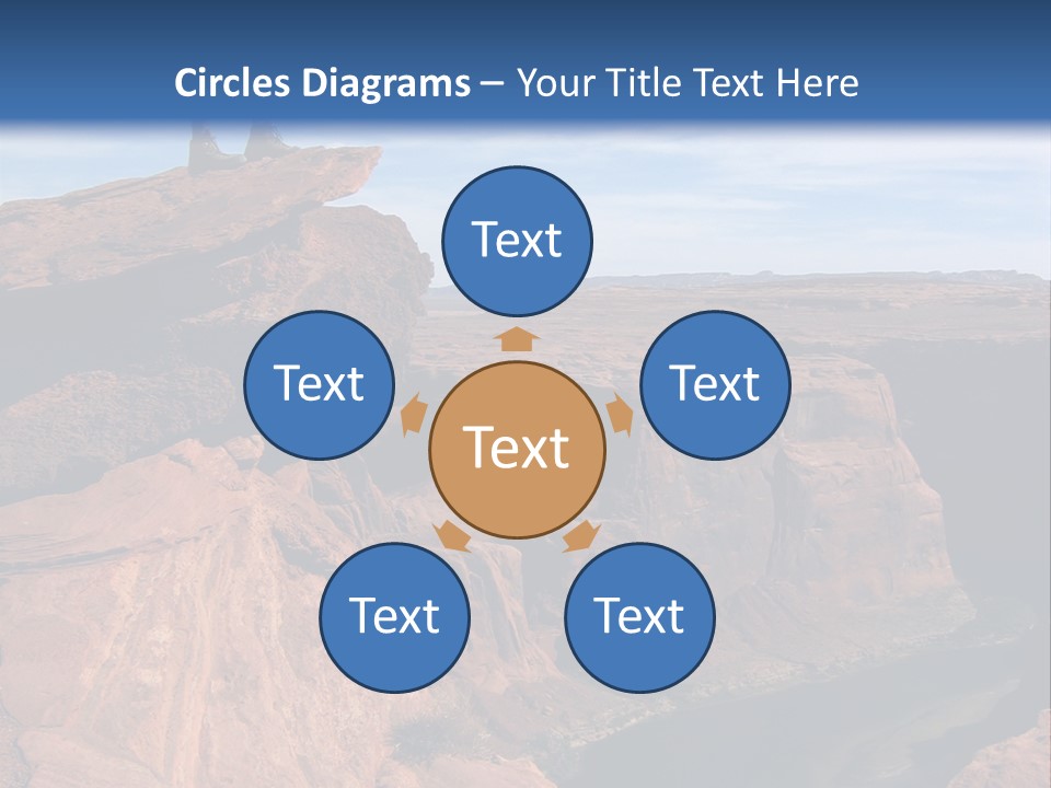Grand Canyon Overlook PowerPoint Template