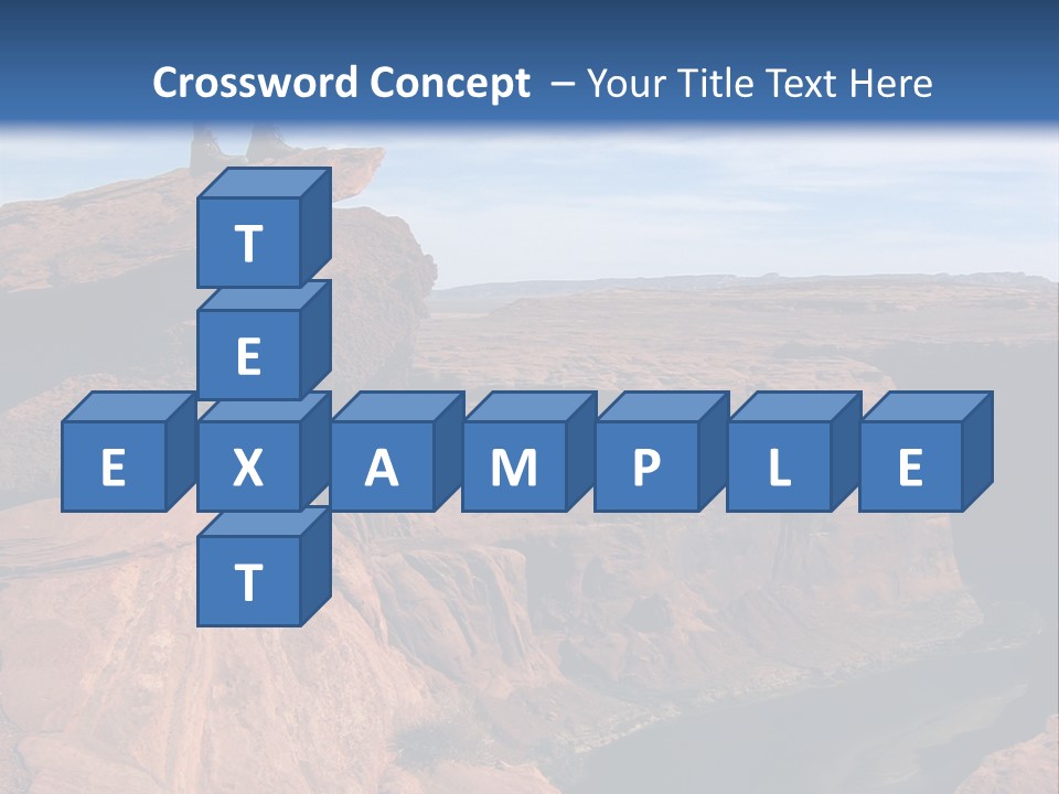 Grand Canyon Overlook PowerPoint Template
