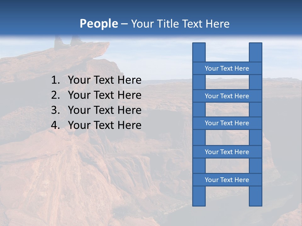 Grand Canyon Overlook PowerPoint Template