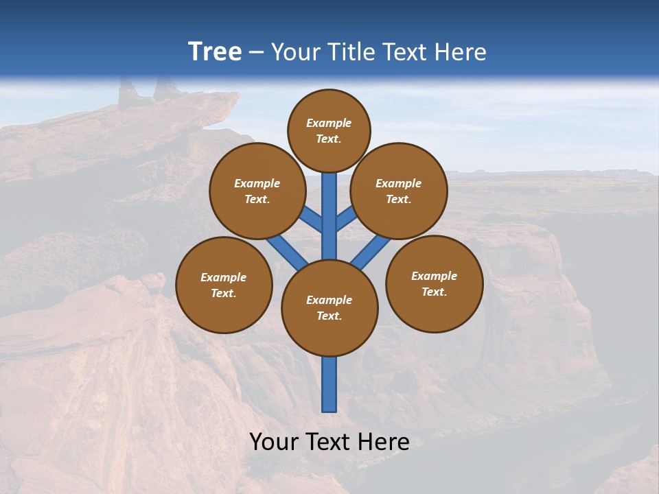 Grand Canyon Overlook PowerPoint Template