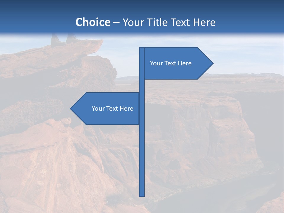 Grand Canyon Overlook PowerPoint Template