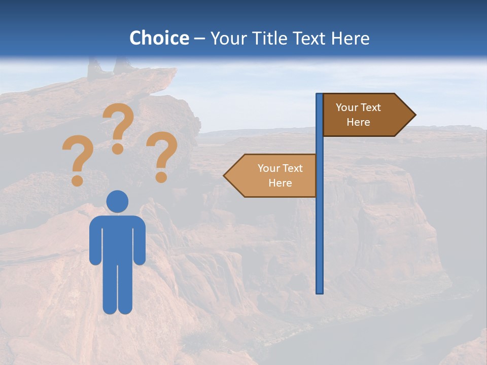 Grand Canyon Overlook PowerPoint Template