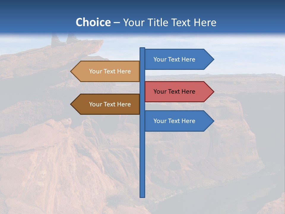 Grand Canyon Overlook PowerPoint Template