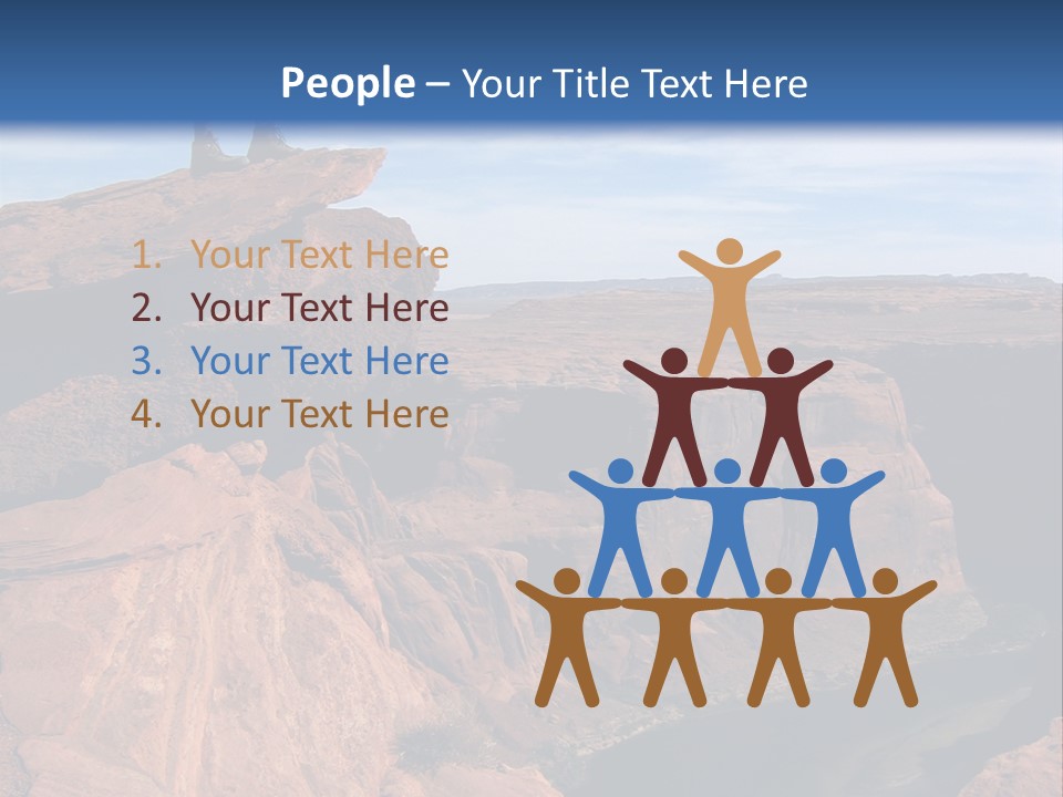 Grand Canyon Overlook PowerPoint Template