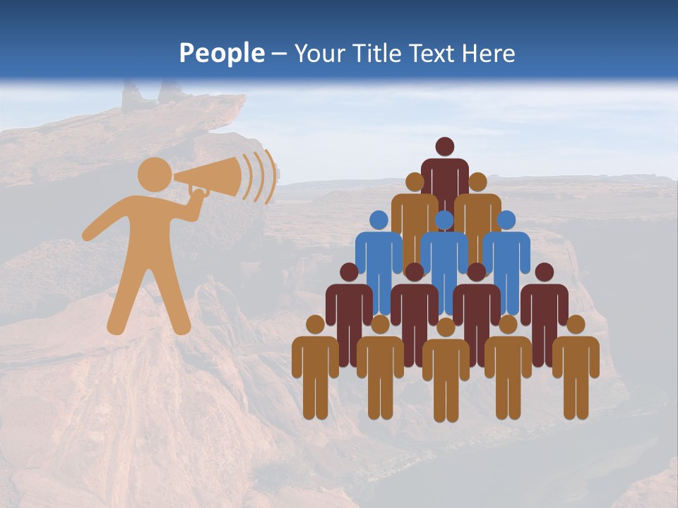 Grand Canyon Overlook PowerPoint Template