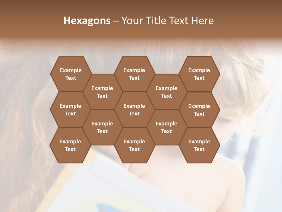 High Key Portrait Of Young Mother Reading A Book For Her Baby [3 Years Old] PowerPoint Template