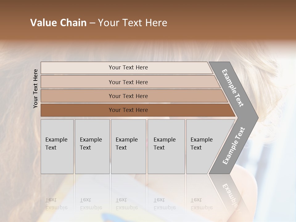 High Key Portrait Of Young Mother Reading A Book For Her Baby [3 Years Old] PowerPoint Template