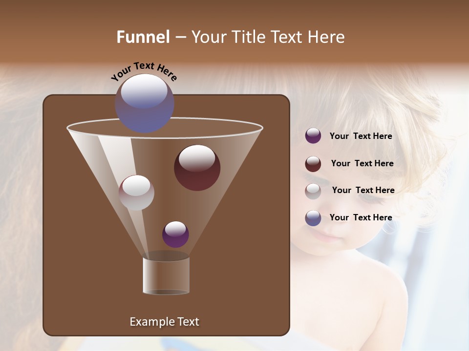 High Key Portrait Of Young Mother Reading A Book For Her Baby [3 Years Old] PowerPoint Template