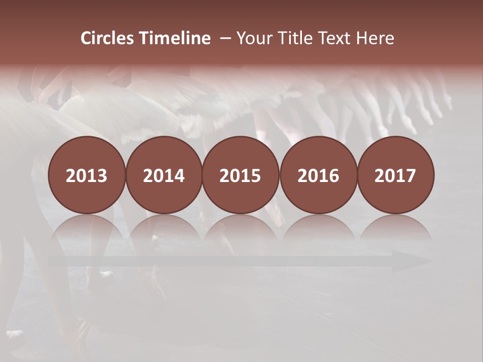 Wine Barrels In Cellar. Wide Angle View. PowerPoint Template